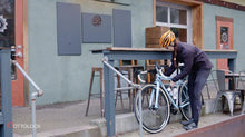 Load image into Gallery viewer, HEXBAND Cinch Bike Lock: 18", Titanium Gray