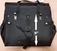 Load image into Gallery viewer, Grocery Bike Pannier: Black
