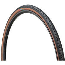 Load image into Gallery viewer, Kwest K193 Bike Tire 700c 35mm Steel Bead Black with Mocha Sidewall

