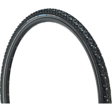 Load image into Gallery viewer, Marathon Winter Plus Bike Tire: 700 x 40c, Wire Bead, Performance Line, Winter Compound, SmartGuard, TwinSkin, 240 Steel Studs, Black/Re
